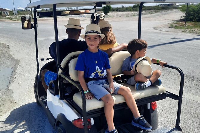 Watkins UTV American Golf Cart Rentals - Finding the carts outside the cruise terminal