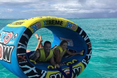 Wow Extreme Tube on Gracebay Beach Turks and Caicos Islands